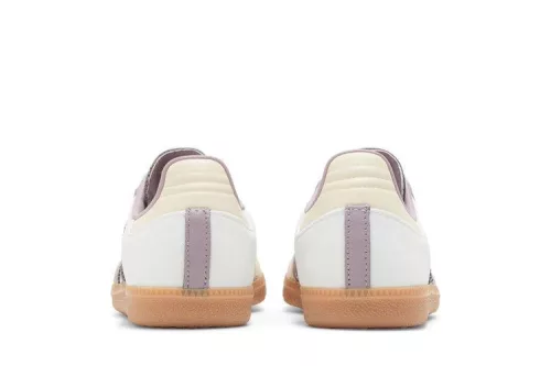 adidas Samba OG Cream White Preloved Fig (Women's) női alacsony szárú utcai sneaker krémfehér