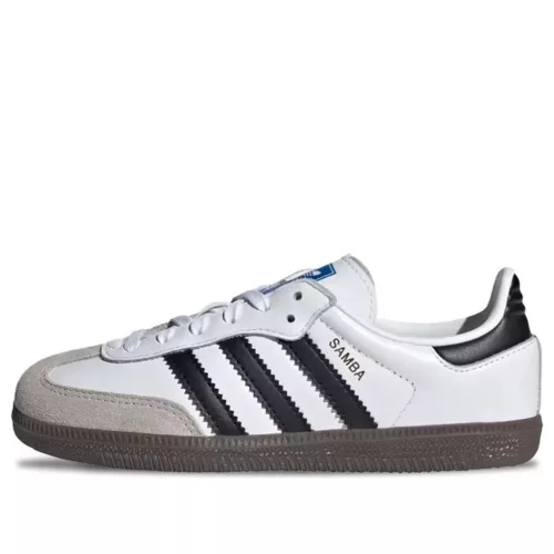 Samba OG K 'White Black Gum' alacsony szárú sneaker – termékfotó, oldalnézet