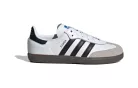 Samba OG K 'White Black Gum' alacsony szárú sneaker – termékfotó, oldalnézet