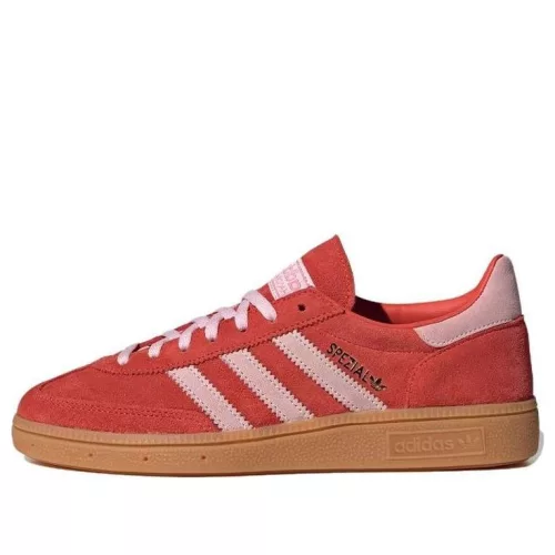 adidas Handball Spezial Bright Red Clear Pink (Women's) alacsony szárú sneaker – termékfotó, oldalnézet