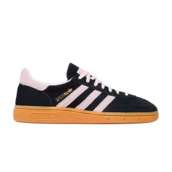 adidas Handball Spezial Core Black Clear Pink Gum (Women's) alacsony szárú sneaker – termékfotó, oldalnézet
