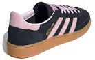 adidas Handball Spezial Core Black Clear Pink Gum (Women's) alacsony szárú sneaker – termékfotó, oldalnézet