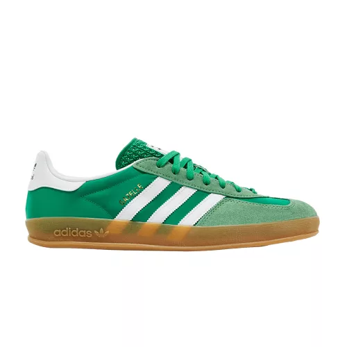 adidas Gazelle Indoor Green Gum alacsony szárú sneaker – termékfotó, oldalnézet