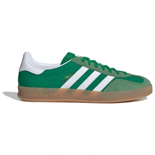 adidas Gazelle Indoor Green Gum alacsony szárú sneaker – termékfotó, oldalnézet
