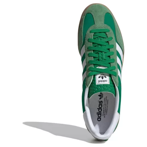 adidas Gazelle Indoor Green Gum alacsony szárú sneaker – termékfotó, oldalnézet