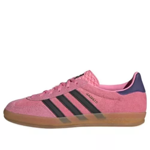 adidas Gazelle Indoor Bliss Pink Purple (Women's) alacsony szárú sneaker – termékfotó, oldalnézet
