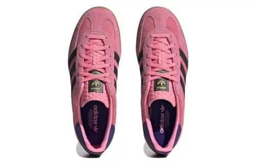adidas Gazelle Indoor Bliss Pink Purple (Women's) alacsony szárú sneaker – termékfotó, oldalnézet