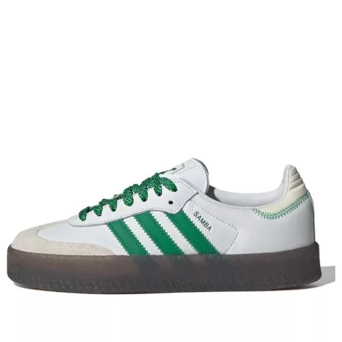 adidas Sambae Cloud White Green (Women's) alacsony szárú sneaker – termékfotó, oldalnézet
