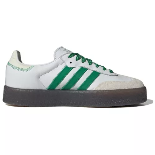adidas Sambae Cloud White Green (Women's) alacsony szárú sneaker – termékfotó, oldalnézet