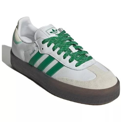 adidas Sambae Cloud White Green (Women's) alacsony szárú sneaker – termékfotó, oldalnézet