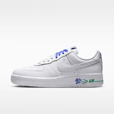 Nike Air Force 1 Low '07 SE Iris Persian Violet (Women's) alacsony szárú sneaker – termékfotó, oldalnézet