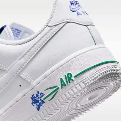 Nike Air Force 1 Low '07 SE Iris Persian Violet (Women's) alacsony szárú sneaker – termékfotó, oldalnézet