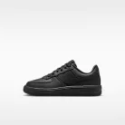 Nike Force 1 Low Black (PS) alacsony szárú sneaker – termékfotó, oldalnézet