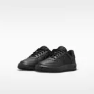 Nike Force 1 Low Black (PS) alacsony szárú sneaker – termékfotó, oldalnézet