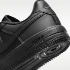 Nike Force 1 Low Black (PS) alacsony szárú sneaker – termékfotó, oldalnézet