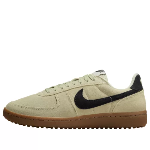 Nike Field General Suede Olive Aura (Women's) alacsony szárú sneaker – termékfotó, oldalnézet