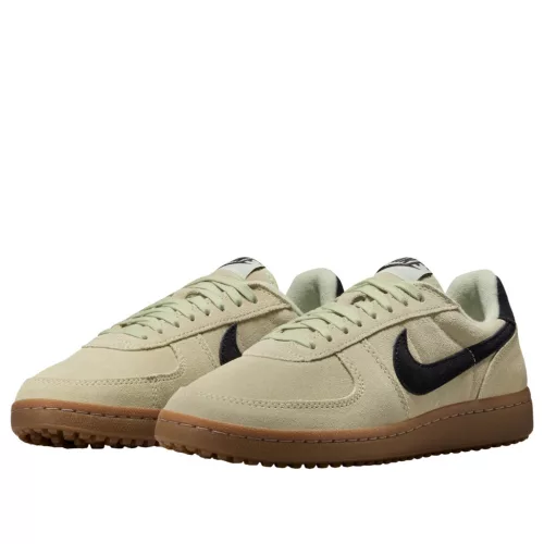 Nike Field General Suede Olive Aura (Women's) alacsony szárú sneaker – termékfotó, oldalnézet