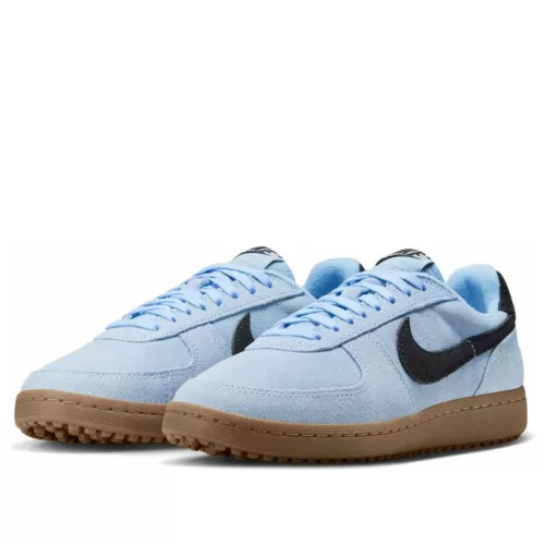 Nike Field General Suede Aluminum Black alacsony szárú sneaker – termékfotó, oldalnézet