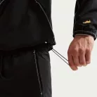 Nike Men's Dri-Fit Retro Running Track Jacket Black – termékfotó, oldalnézet