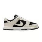 Nike Dunk Low Embossed Black Sail alacsony szárú sneaker – termékfotó, oldalnézet