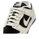 Nike Dunk Low Embossed Black Sail alacsony szárú sneaker – termékfotó, oldalnézet