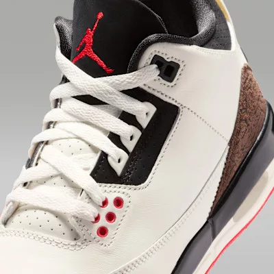 Jordan 3 Retro World's Best Dad magas szárú sneaker – termékfotó, oldalnézet
