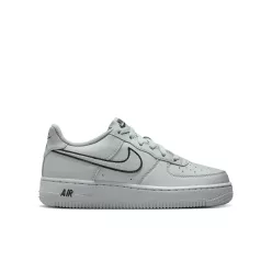 Nike Air Force 1 Light Smoke Grey Black (GS) alacsony szárú sneaker – termékfotó, oldalnézet