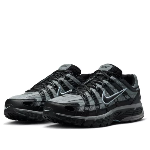 Nike P-6000 Black Cool Grey Celestine Blue alacsony szárú sneaker – termékfotó, oldalnézet