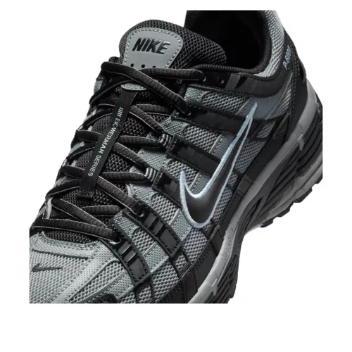 Nike P-6000 Black Cool Grey Celestine Blue alacsony szárú sneaker – termékfotó, oldalnézet