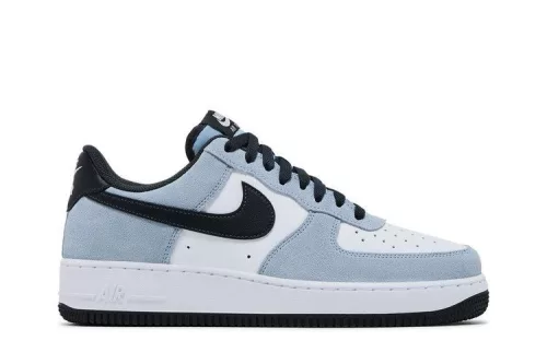 Nike Air Force 1 '07 LV8 'Light Armory Blue Anthracite' férfi alacsony szárú utcai sneaker világoskék