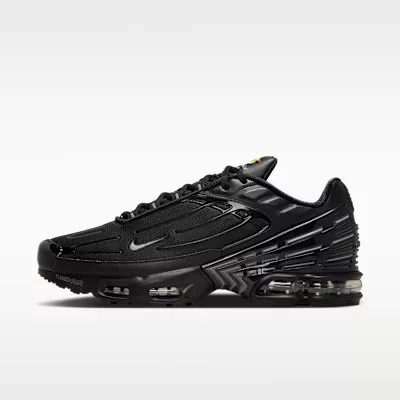 Nike Air Max Plus 3 Black Smoke Grey sneaker – termékfotó, oldalnézet