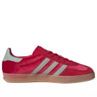 adidas Gazelle Indoor Better Scarlet Hazy Green (Women's) alacsony szárú sneaker – termékfotó, oldalnézet