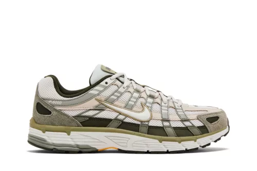 Nike P-6000 Light Army Cargo Khaki férfi alacsony szárú utcai sneaker khaki olíva