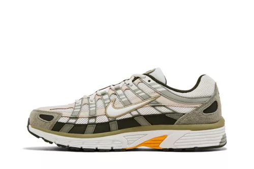 Nike P-6000 Light Army Cargo Khaki férfi alacsony szárú utcai sneaker khaki olíva