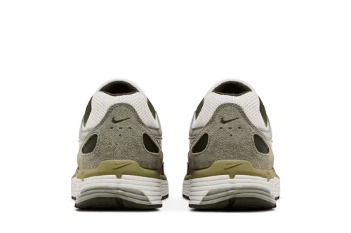 Nike P-6000 Light Army Cargo Khaki férfi alacsony szárú utcai sneaker khaki olíva