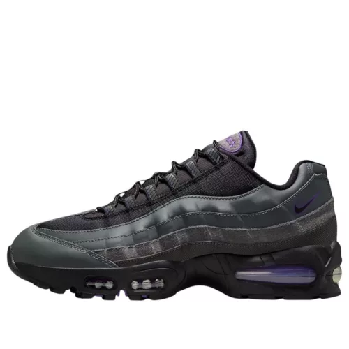 Nike Air Max 95 Racing Pack Iron Grey Wild Grape alacsony szárú sneaker – termékfotó, oldalnézet