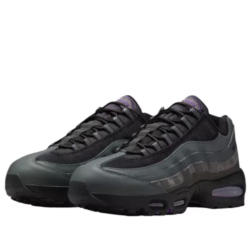 Nike Air Max 95 Racing Pack Iron Grey Wild Grape alacsony szárú sneaker – termékfotó, oldalnézet