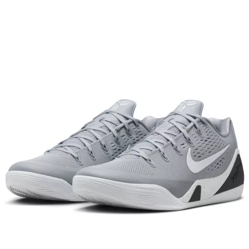 Nike Kobe 9 EM Low Protro TB Wolf Grey alacsony szárú sneaker – termékfotó, oldalnézet