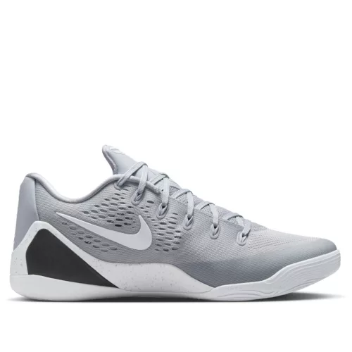 Nike Kobe 9 EM Low Protro TB Wolf Grey alacsony szárú sneaker – termékfotó, oldalnézet