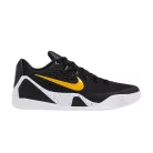 Nike Kobe 9 EM Low Protro TB Black University Gold alacsony szárú sneaker – termékfotó, oldalnézet
