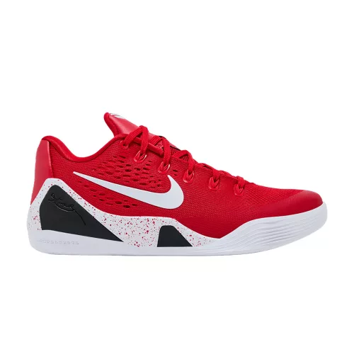 Nike Kobe 9 EM Low Protro TB University Red alacsony szárú sneaker – termékfotó, oldalnézet
