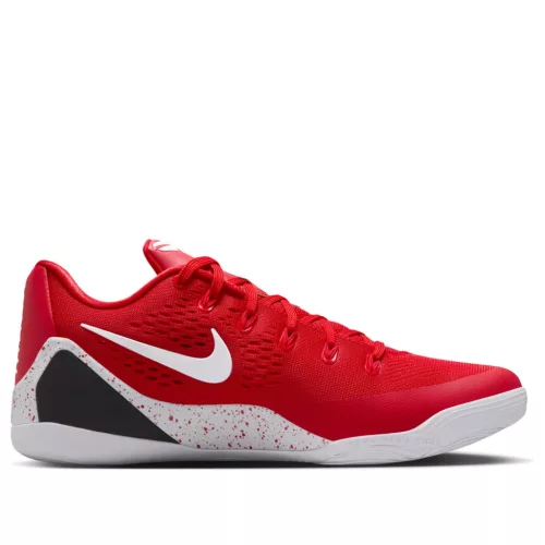 Nike Kobe 9 EM Low Protro TB University Red alacsony szárú sneaker – termékfotó, oldalnézet