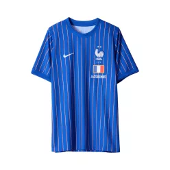   Nike x Jacquemus x France Pre Match Jersey Blue Stripe uniszex póló kék