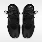 Nike Air Rift Triple Black Satin (Women's) alacsony szárú sneaker – termékfotó, oldalnézet