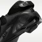 Nike Air Rift Triple Black Satin (Women's) alacsony szárú sneaker – termékfotó, oldalnézet
