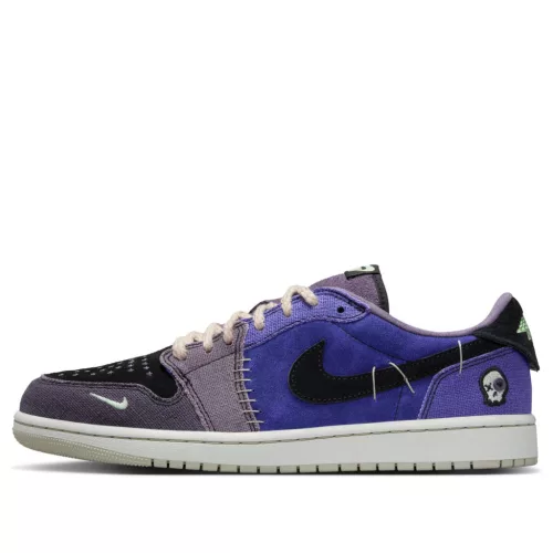 Jordan 1 Retro Low OG Zion Williamson Voodoo Alternate alacsony szárú sneaker – termékfotó, oldalnézet