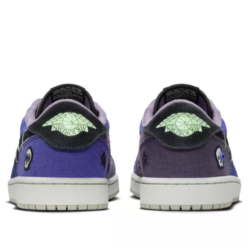 Jordan 1 Retro Low OG Zion Williamson Voodoo Alternate alacsony szárú sneaker – termékfotó, oldalnézet