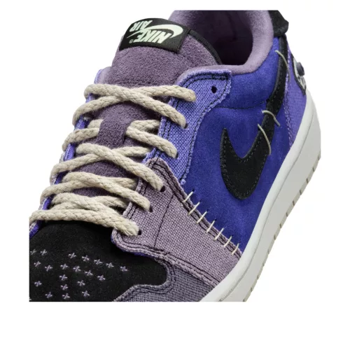 Jordan 1 Retro Low OG Zion Williamson Voodoo Alternate alacsony szárú sneaker – termékfotó, oldalnézet