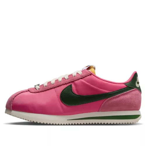 Nike Cortez TXT Pinksicle Sail White Fir (Women's) alacsony szárú sneaker – termékfotó, oldalnézet