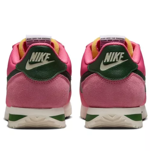 Nike Cortez TXT Pinksicle Sail White Fir (Women's) alacsony szárú sneaker – termékfotó, oldalnézet